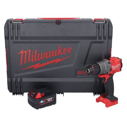 Milwaukee M18 FPD3-401X taladro de percusión sin cable 18 V 158 Nm sin escobillas + 1x batería recargable 4.0 Ah + caja HD - sin cargador