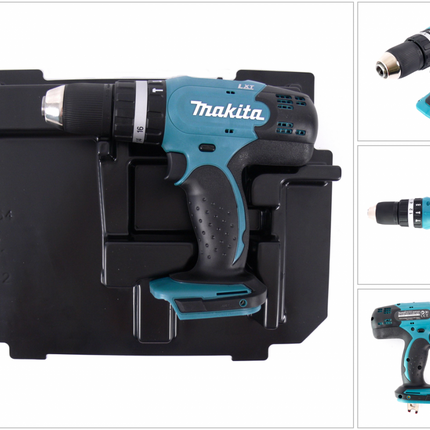 Makita DHP 453 ZE Akku Schlagbohrschrauber 18V 42Nm + Einlage für Makpac
