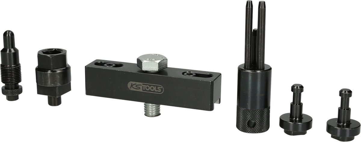 KS TOOLS Jeu d’extracteurs de pignon de pompe à injection pour VAG, 4 pcs ( 400.4540 )