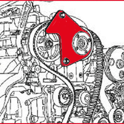 KS TOOLS Nockenwellen-Fixierwerkzeug für Renault ( 400.9022 )