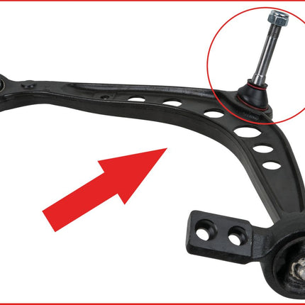 KS TOOLS Druckstück-Satz für BMW E30 / E36, innen, 3-tlg ( 440.0420 ) - Toolbrothers