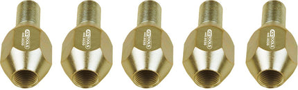 KS TOOLS Spezialmuttern-Satz M16x1,5, 5-tlg ( 440.0530 ) - Toolbrothers