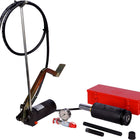 KS TOOLS Hydraulik-Einheit 32t, mit Hydraulik-Pumpe und Manometer, 11-tlg ( 440.0585 )