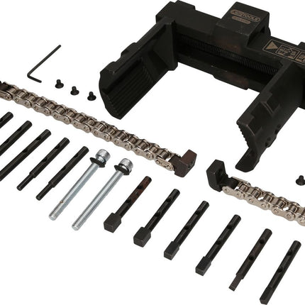 KS TOOLS Vario-Muttern- und Kappenschlüssel-Satz, 14-tlg ( 450.0190 ) - Toolbrothers