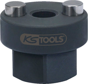 KS TOOLS Blattfederbolzen-Stecknuss für Volvo, 27mm ( 450.0242 )