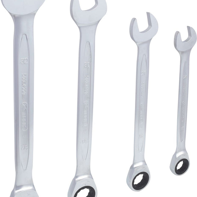 KS TOOLS GEARplus Ratschenringmaulschlüssel-Satz, 4-tlg 24-32mm ( 503.4270 ) - Toolbrothers