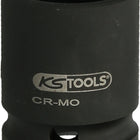 KS TOOLS 1' Bussola esagonale p.avvitatori ad impulsi,corta,100mm ( 515.1800 )