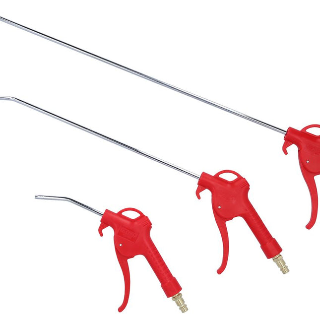 KS TOOLS Druckluft-Ausblaspistolen-Satz, 3-tlg, 95-510 mm ( 515.1921 ) - Toolbrothers
