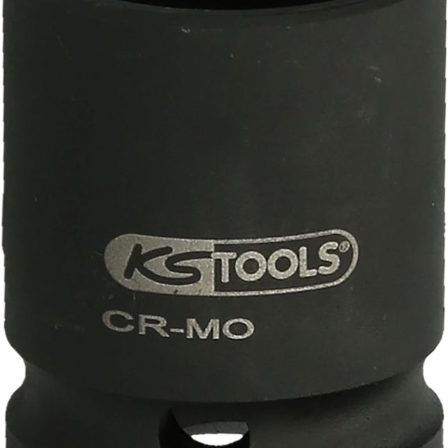 KS TOOLS 1.1/2" Sechskant-Kraft-Stecknuss, 40 mm, kurz ( 515.2123 ) - Toolbrothers