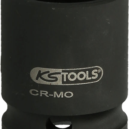 KS TOOLS Llave de vaso de impacto hexagonal de 1.1/2', 55 mm, corta ( 515.2244 )