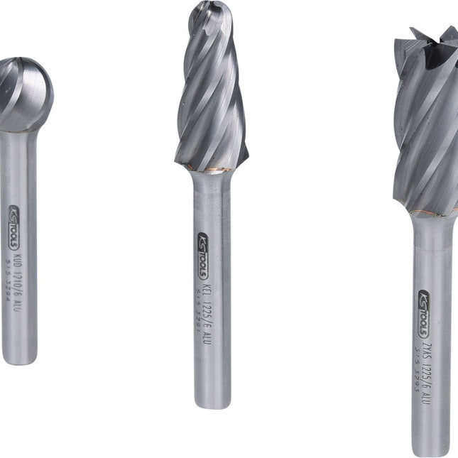 KS TOOLS Frässtift-Satz, 3-tlg ( 515.3290 ) - Toolbrothers