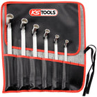 KS TOOLS Doppel-Gelenkschlüssel-Satz, 6-tlg ( 517.0310 ) - Toolbrothers