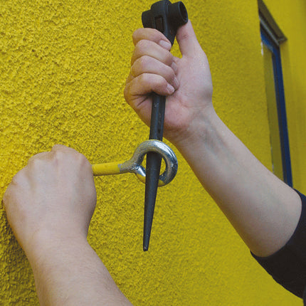 KS TOOLS Gerüstbauschlüssel, umschaltbar, 32x36mm ( 522.3236 ) - Toolbrothers