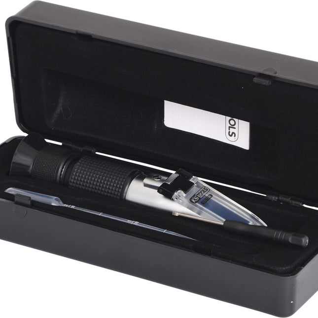 KS TOOLS Refraktometer Kühlflüssigkeit / Batteriesäure ( 550.1290 ) - Toolbrothers