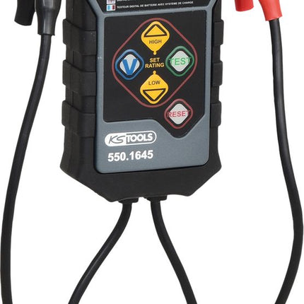 KS TOOLS 12V Digital-Batterietester ( 550.1645 ) - Toolbrothers