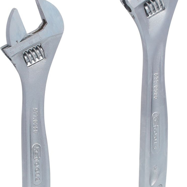KS TOOLS Rollgabelschlüssel-Satz, verstellbar, 2-tlg ( 577.0299 ) - Toolbrothers