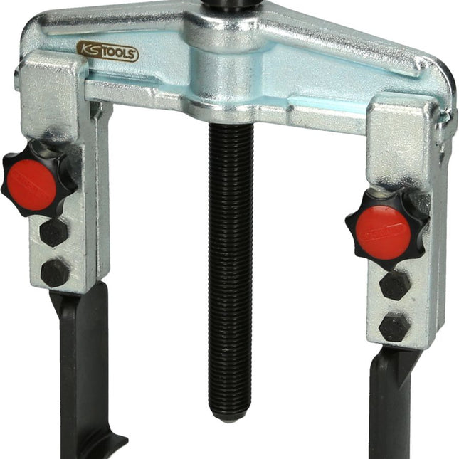 KS TOOLS Estrattore universale a serraggio rapido, 2 bracci con gancio  estremamente sottile e allungato, 20-90mm, 120mm ( 620.0034 )