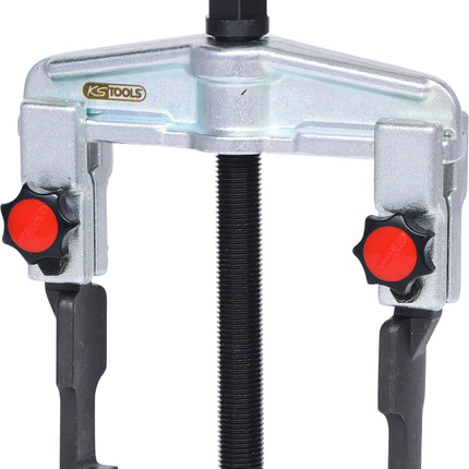 KS TOOLS Estrattore universale a serraggio rapido a 2 bracci sottili con ganci estremamente sottili, 20-90mm ( 620.0045 )