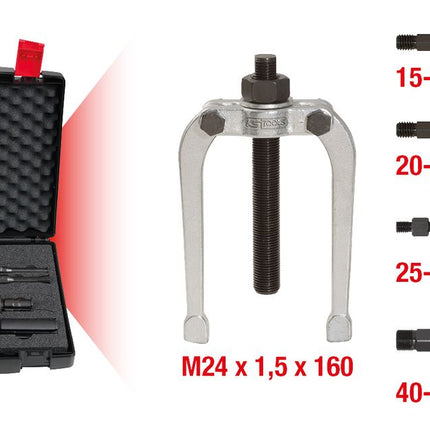 KS TOOLS Präzisions-Innen-Auszieher-Satz Ø 15-75mm, 5-tlg ( 660.0015 )