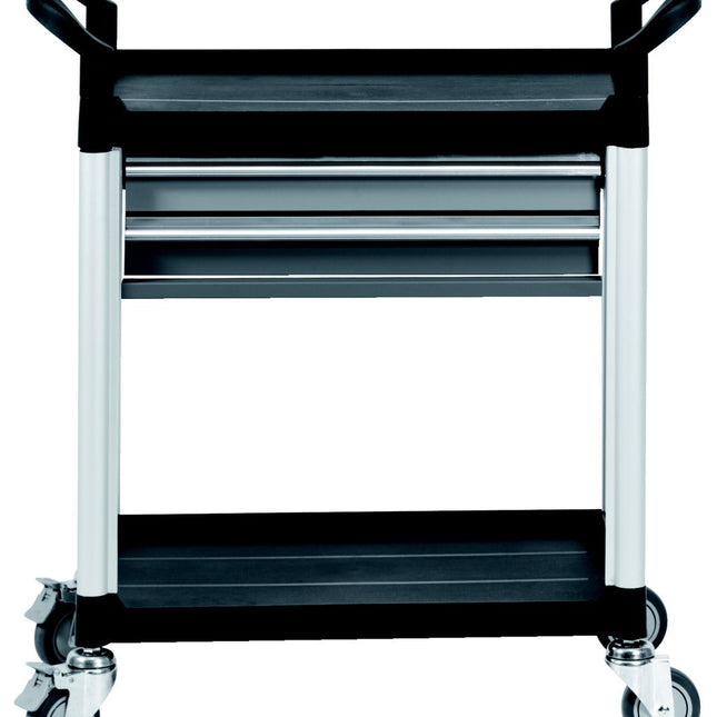 KS TOOLS Werkstatt-Servicewagen mit 2 Schubladen ( 800.0030 ) - Toolbrothers