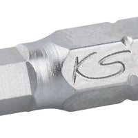 KS TOOLS 1/4" Bit Innensechskant, Bohrung, 25mm, 6mm ( 911.2949 ) - Toolbrothers