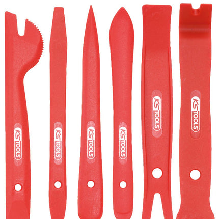 KS TOOLS Innenraumverkleidungs-Lösewerkzeug-Satz, 6-tlg ( 911.8105 ) - Toolbrothers