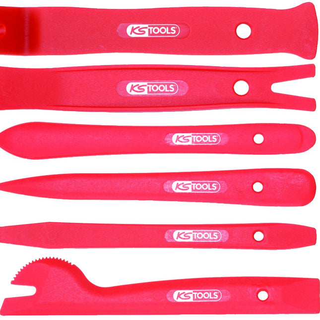 KS TOOLS Innenraumverkleidungs-Lösewerkzeug-Satz, 6-tlg ( 911.8105 ) - Toolbrothers