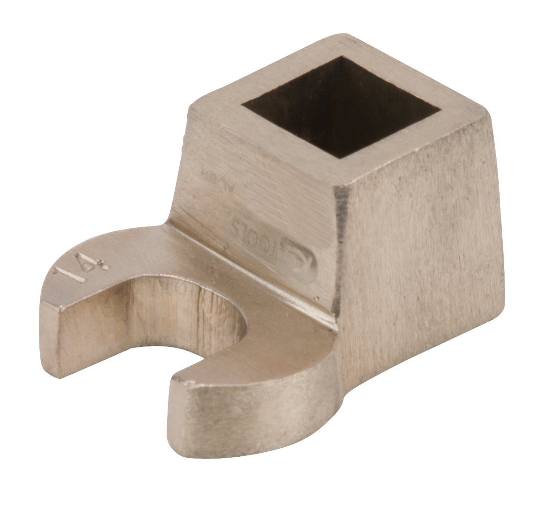 KS TOOLS Clés à fourche coudées, 4 pans BRONZEplus 1/2' 14 mm  ( 963.8494 )
