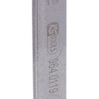 KS TOOLS EDELSTAHL Ringmaulschlüssel, 19mm, abgewinkelt ( 964.0119 ) - Toolbrothers