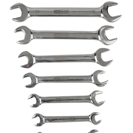 KS TOOLS Jeu de clés à fourche doubles coudées EDELSTAHL, 13 pcs  ( 964.2250 )
