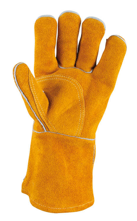 KS TOOLS Schweißer-Lederhandschuhe, 11 ( 985.7037 ) - Toolbrothers