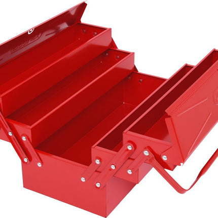 KS TOOLS Werkzeugkiste Metall, 5 Fächer, 420mm ( 999.0120 ) - Toolbrothers