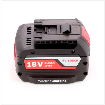 Bosch GAL 1830 W Professional Ladegerät wireless Charging + 2x Bosch GBA 4,0 Ah wireless charging Akku ( 1600A00C42 ) - Toolbrothers