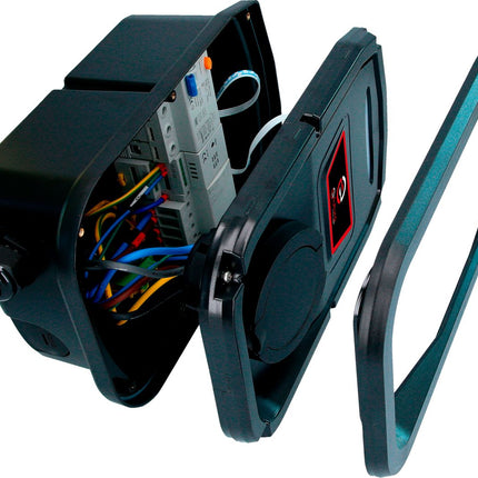 KS TOOLS efuturo Wallbox mit Typ 2 Steckdose, 3 Phasen, bis zu 11 kW, 16 A, 400 V, Mode 3, ohne RFID Zugangskontrolle, ohne Stromzähler ( 117.7514 ) - Toolbrothers