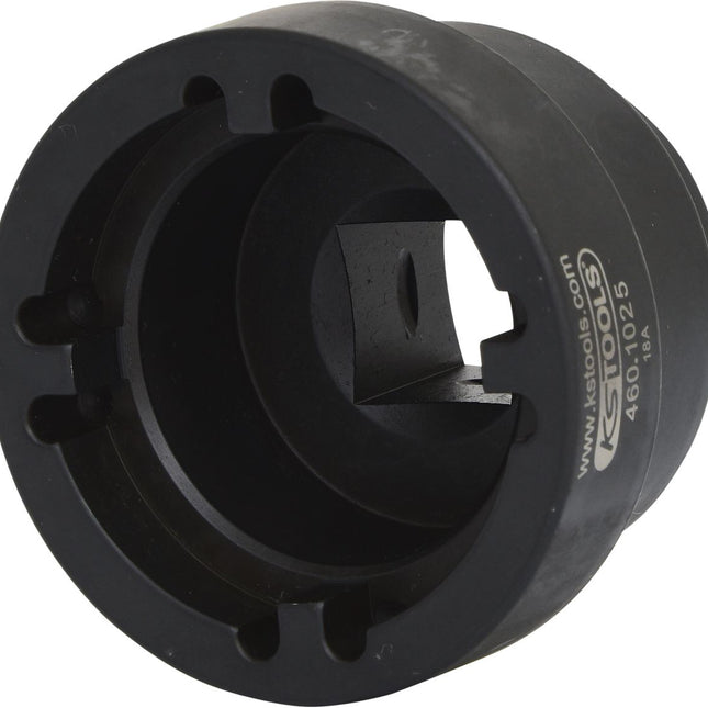 KS TOOLS 3/4“ Nutmuttern-Schlüssel mit 4 Zapfen für DAF, Innenzapfen Ø 50mm ( 460.1025 ) - Toolbrothers