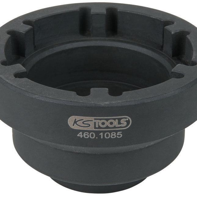 KS TOOLS 3/4" Nutmuttern-Schlüssel mit 6 Zapfen für DAF, Innenzapfen Ø 66mm ( 460.1085 ) - Toolbrothers