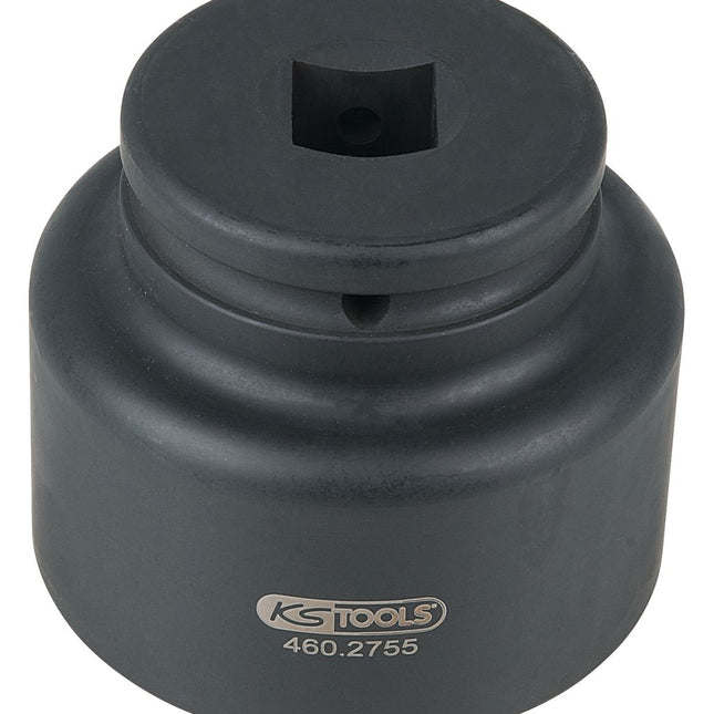 KS TOOLS 3/4" Achsmuttern-Schlüssel, 8-kant, kurz, 70 mm ( 460.2755 )