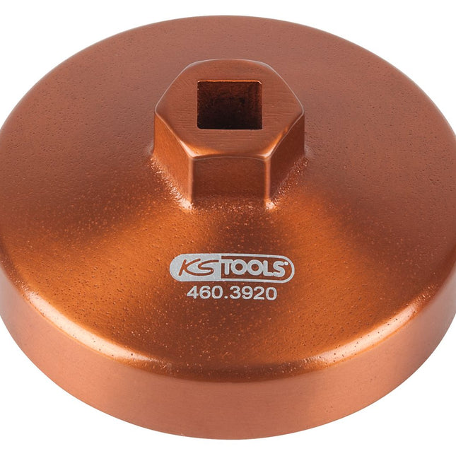 KS TOOLS 1/2" Ölfilterschlüssel für Iveco, 94,5 mm, 10 Flächen ( 460.3920 ) - Toolbrothers