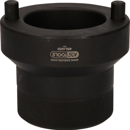 KS TOOLS Clé d'écrou d'essieu 1/2' avec 2 ergots pour Fuso, Ø 86 mm ( 460.4450 )