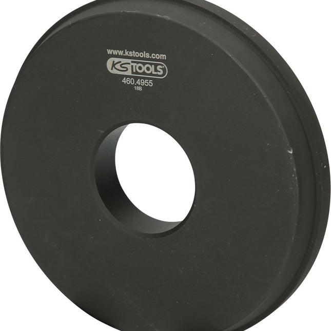 KS TOOLS Kegelrollenlager-Eindrückwerkzeug für BPW, Ø 123 mm ( 460.4955 ) - Toolbrothers