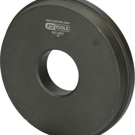 KS TOOLS Kegelrollenlager-Eindrückwerkzeug für BPW, Ø 123 mm ( 460.4957 ) - Toolbrothers