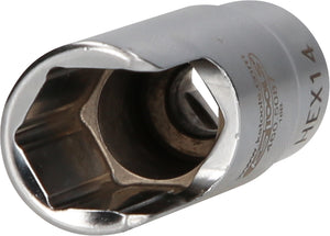 KS TOOLS 3/8" Spezial-Winkel-Rohrverbinder-Stecknuss, 14 mm ( 460.5087 )