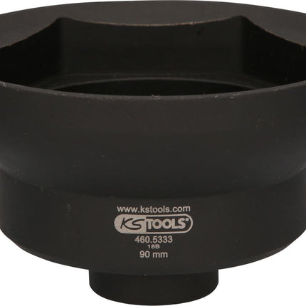 KS TOOLS 3/4" Achsmuttern-Schlüssel für Iveco, Ø 117 mm ( 460.5333 ) - Toolbrothers