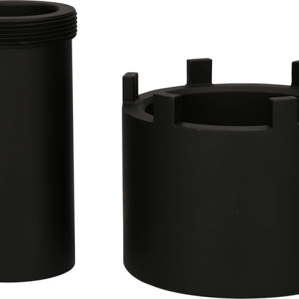 KS TOOLS Nutmuttern-Schlüssel-Satz mit Führungsrohr für Mercedes, Ø 75 mm , 2-tlg ( 460.5630 ) - Toolbrothers