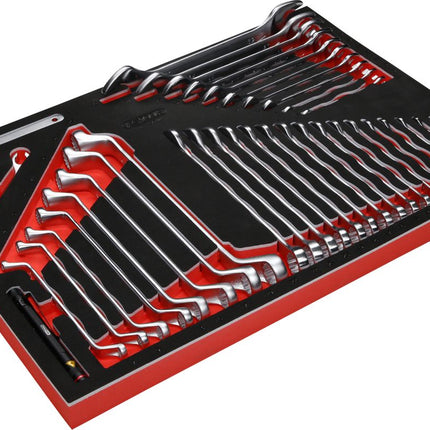 KS TOOLS Schraubenschlüssel-Satz in Schaumstoffeinlage, 38-tlg ( 811.0038 ) - Toolbrothers