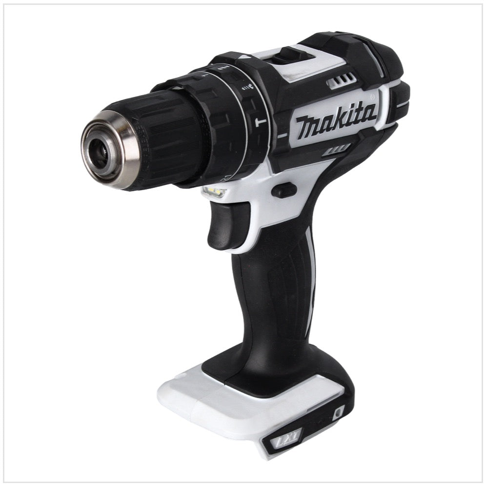 Makita DHP 482 ZW Akku Schlagbohrschrauber 18 V 62 Nm weiß Solo - ohne Akku, ohne Ladegerät