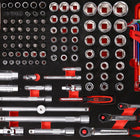 KS TOOLS 1/4'' + 3/8'' + 1/2'' Steckschlüssel-Satz in Schaumstoffeinlage, 159-tlg ( 811.0159 )