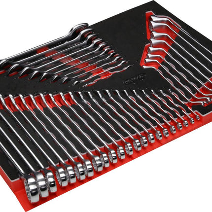 KS TOOLS Schraubenschlüssel-Satz in Schaumstoffeinlage, 40-tlg ( 811.1040 ) - Toolbrothers