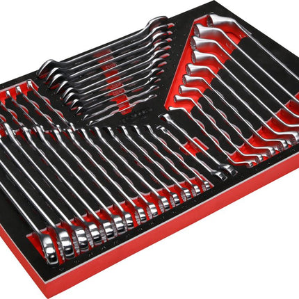 KS TOOLS Schraubenschlüssel-Satz in Schaumstoffeinlage, 41-tlg ( 811.2041 ) - Toolbrothers