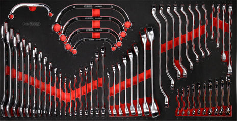 KS TOOLS SCS Module de clés, 54 pcs, modules système 1.1/3 ( 813.0054 )